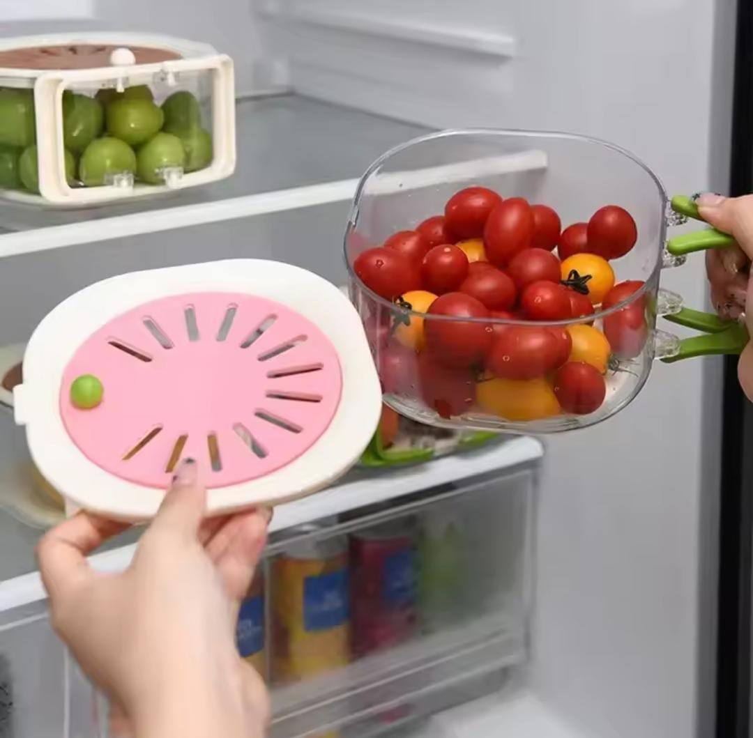 2-in-1 Fruit & Veggie Drain Basket