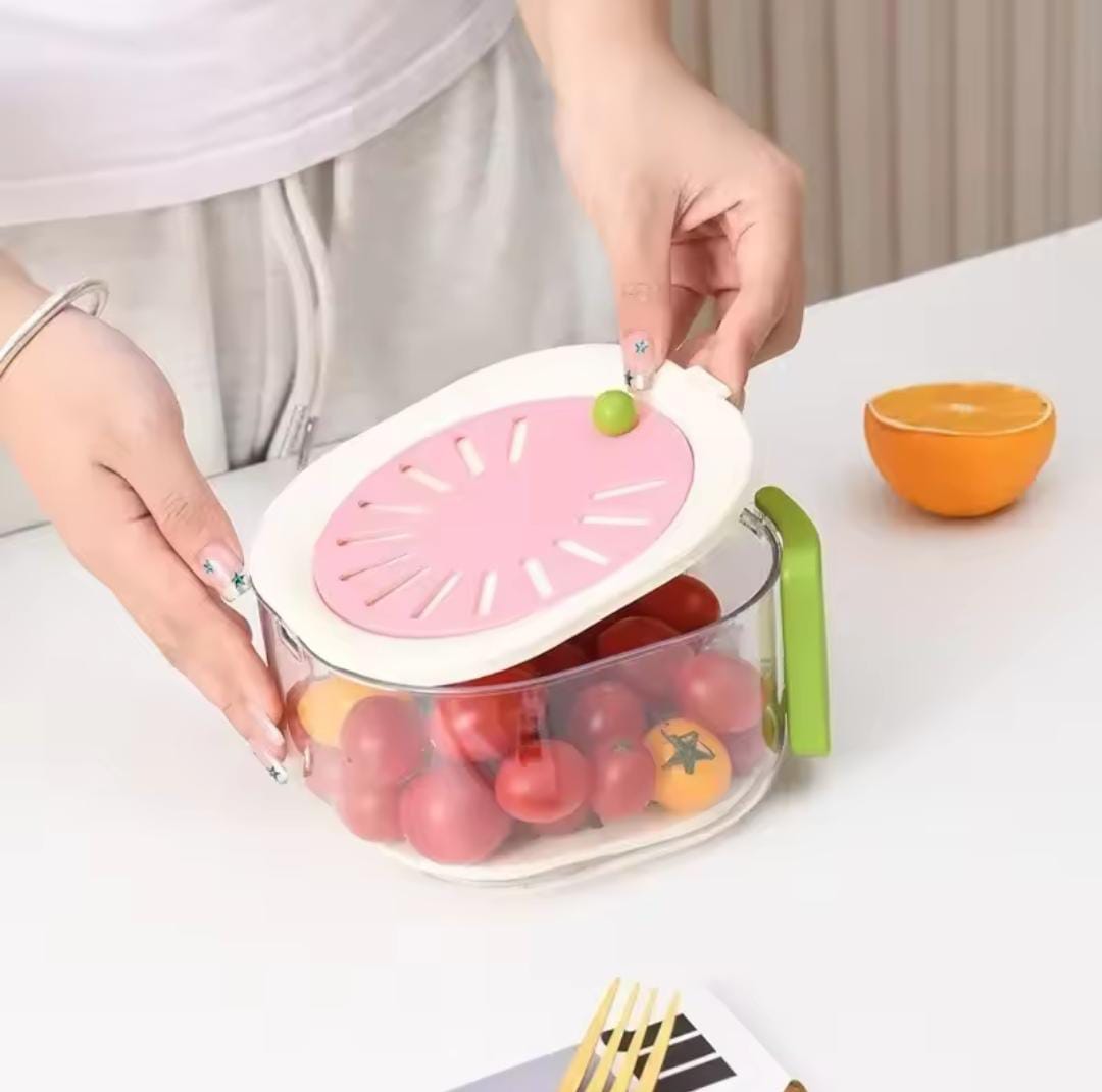 2-in-1 Fruit & Veggie Drain Basket