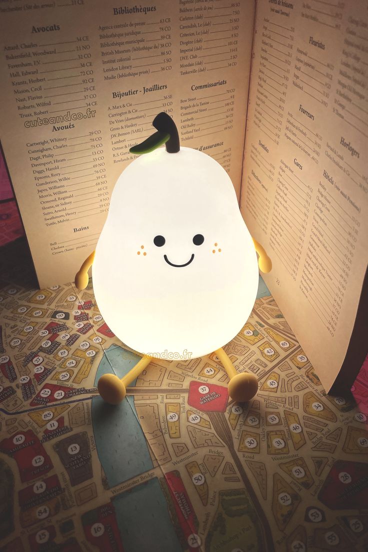 pear Shaped Sleeping Lamp for Kids