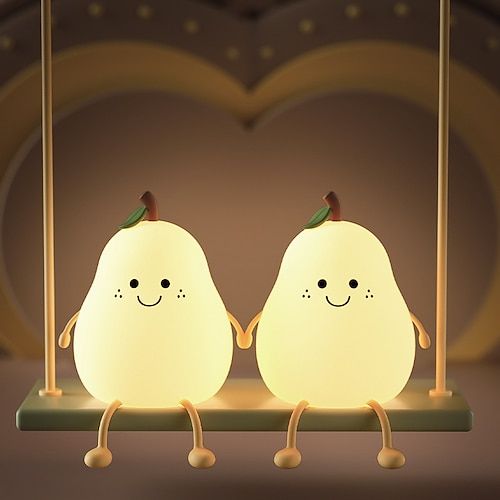 pear Shaped Sleeping Lamp for Kids