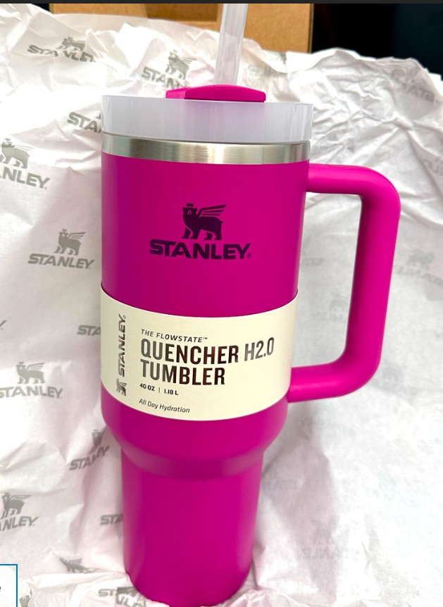 Dark Pink Stanley Tumbler 40 oz