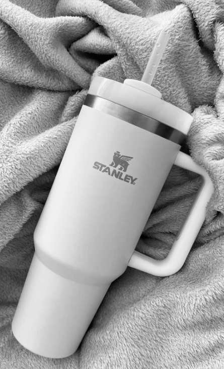 white stanley tumbler 40 oz