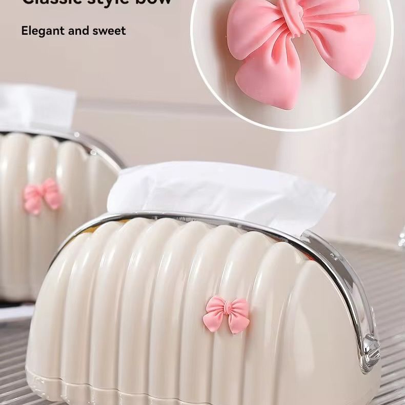 Luxury Shell Tissue Box Holder