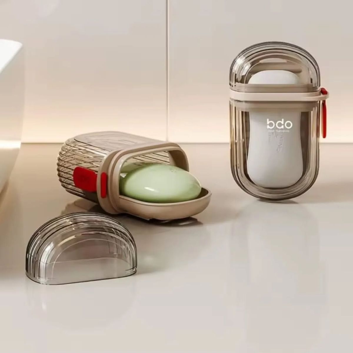 Portable Plastic Soap Dish Travel