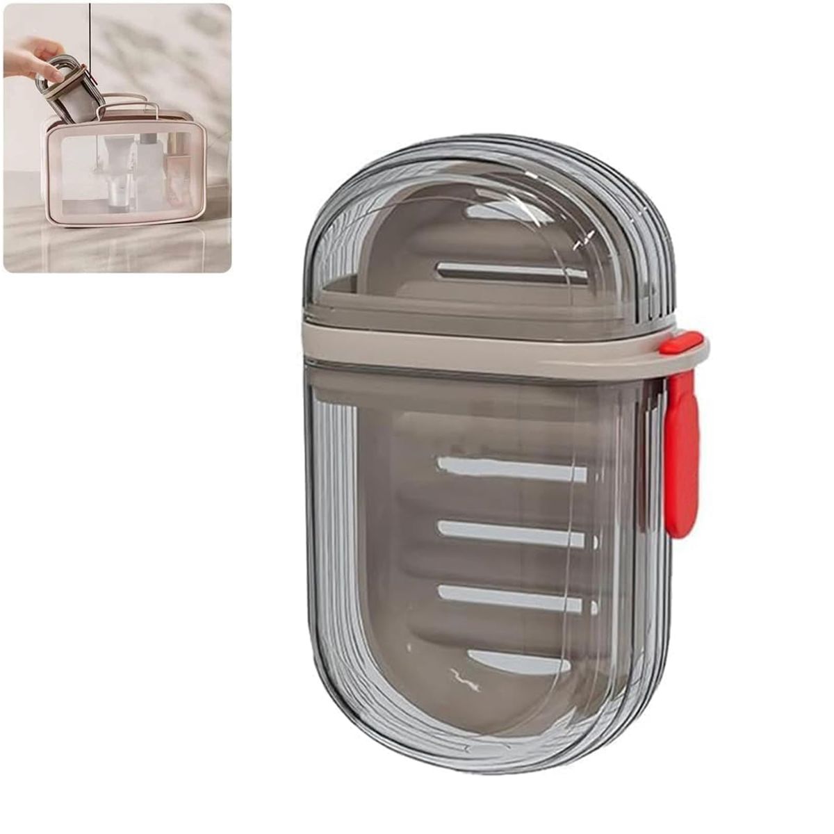 Portable Plastic Soap Dish Travel