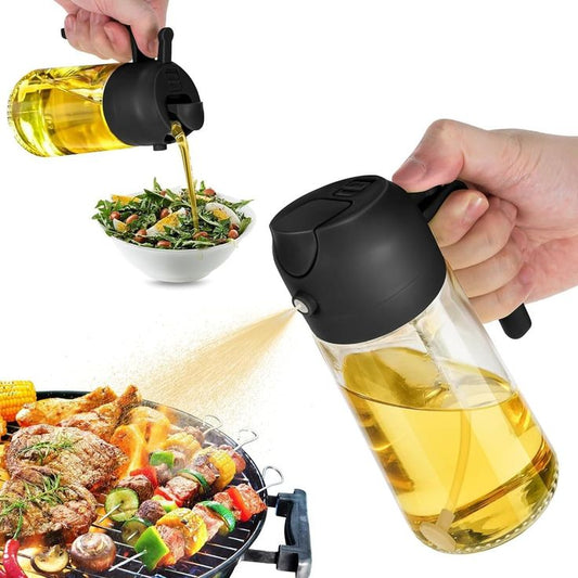 Kitchen Glass Oil Sprayer Bottle 470ml