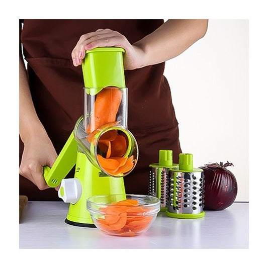 Vegetable Cutter - 3 in 1 Multifunctional Vegetable Slicer And Drum Cutter