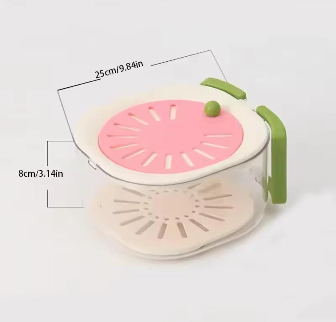 2-in-1 Fruit & Veggie Drain Basket